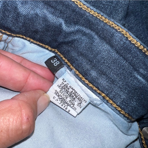 Men’s Hudson Jeans Dark denim Size 38 - Picture 7 of 10